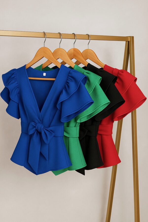 Blusa con revuelo 3526 - Imagen 3