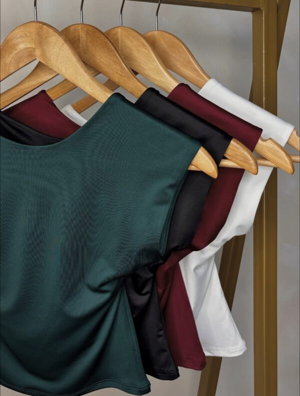 Blusa con escote en espalda Cód:5502 - Imagen 4