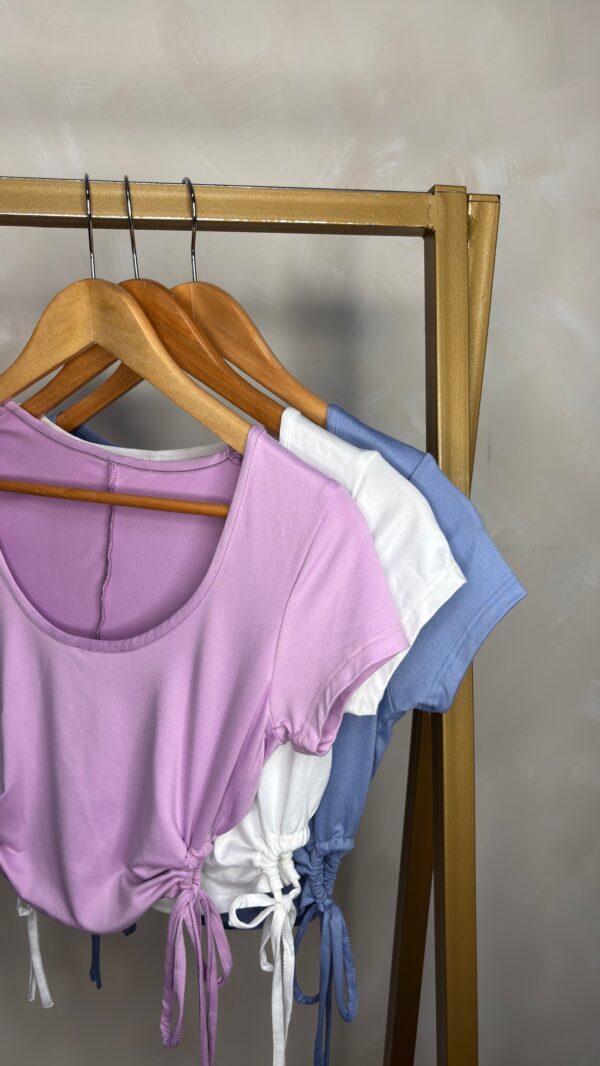 Crop top ajustado Cód:5396 - Imagen 3