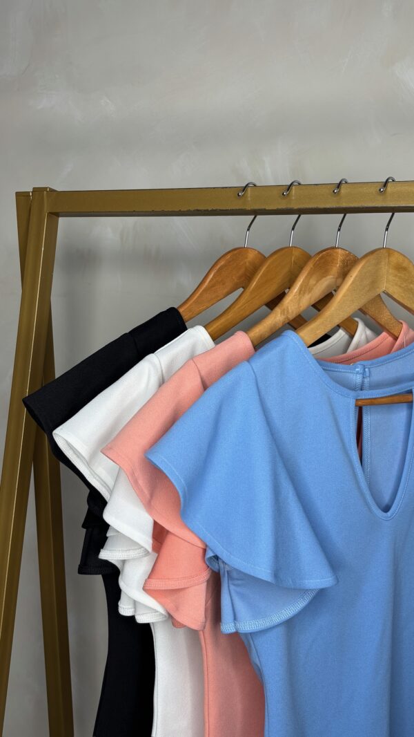 Blusa con mangas en capa Cód:3531 - Imagen 3