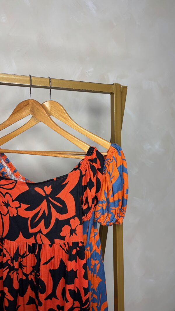 Vestido corto floral Cód:5319 - Imagen 2