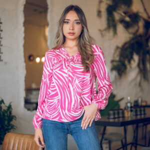 Blusa estampada manga larga Cód:5711