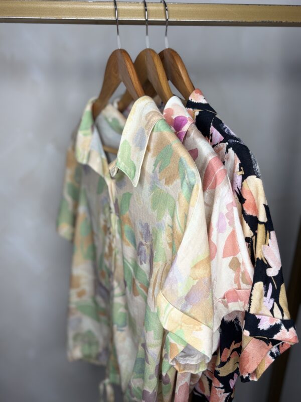 Blusa floral de corte relajado Cód:5949 - Imagen 4