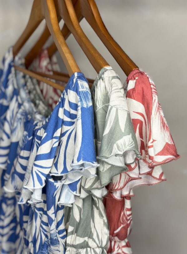 Blusa off shoulder estampada Cód:5022 - Imagen 3