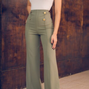 Pantalón con detalle de botones Cód:2922