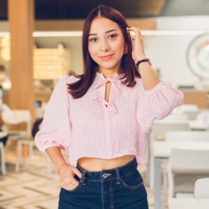 Blusa con moñitos Cód:5730