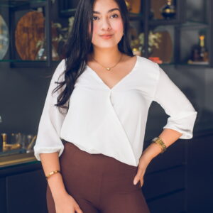 Blusa manga 3/4 Cód:5211