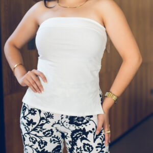 Top tubo con abertura lateral Cód:6080