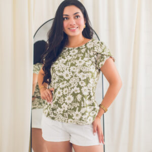 Blusa floreada CÓD:4929