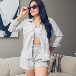 Blusa manga larga de rayas COD:3168