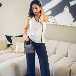 Blusa con detalle enfrente COD:6197